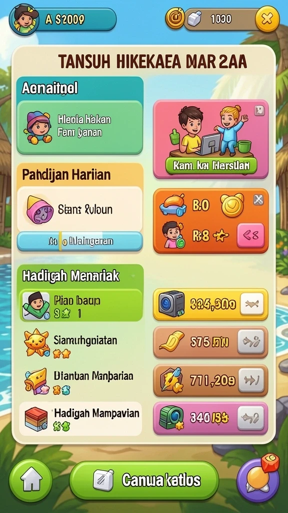 arena333 - Tampilan antarmuka yang bersih dan menarik.