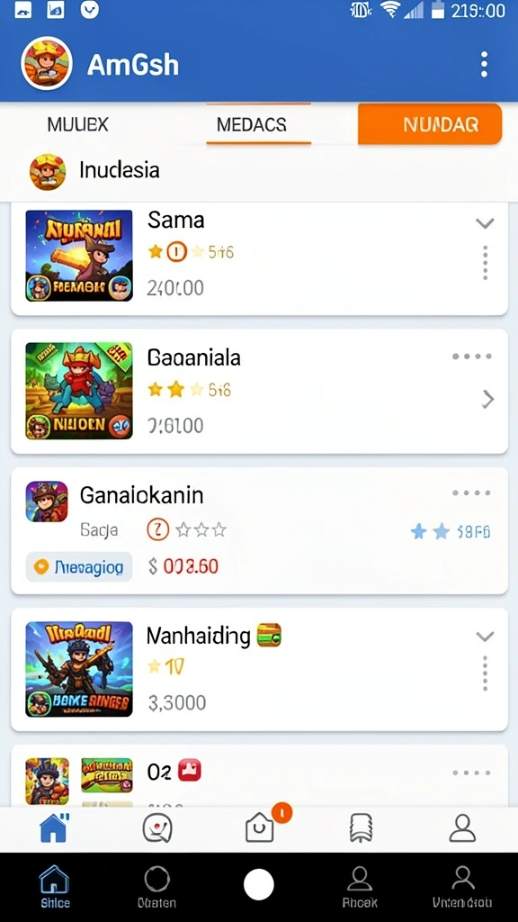 d200m - Tangkapan layar menampilkan gameplay yang penuh aksi.