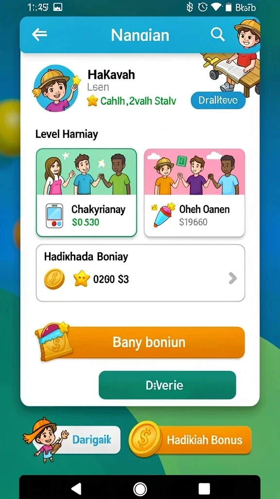 hajar777 - Beragam karakter menarik untuk dipilih.