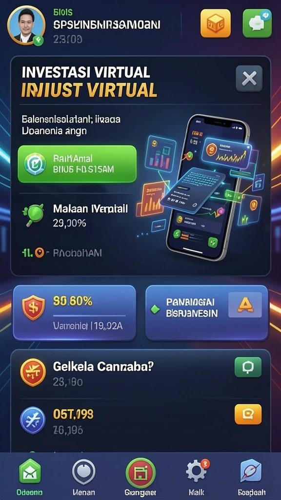 indo777 - Tampilan antarmuka yang menarik dan intuitif.
