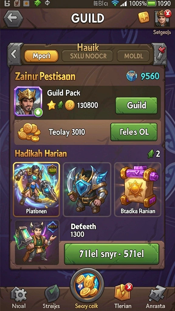 mg108 - Koleksi item langka yang tersedia dalam game.