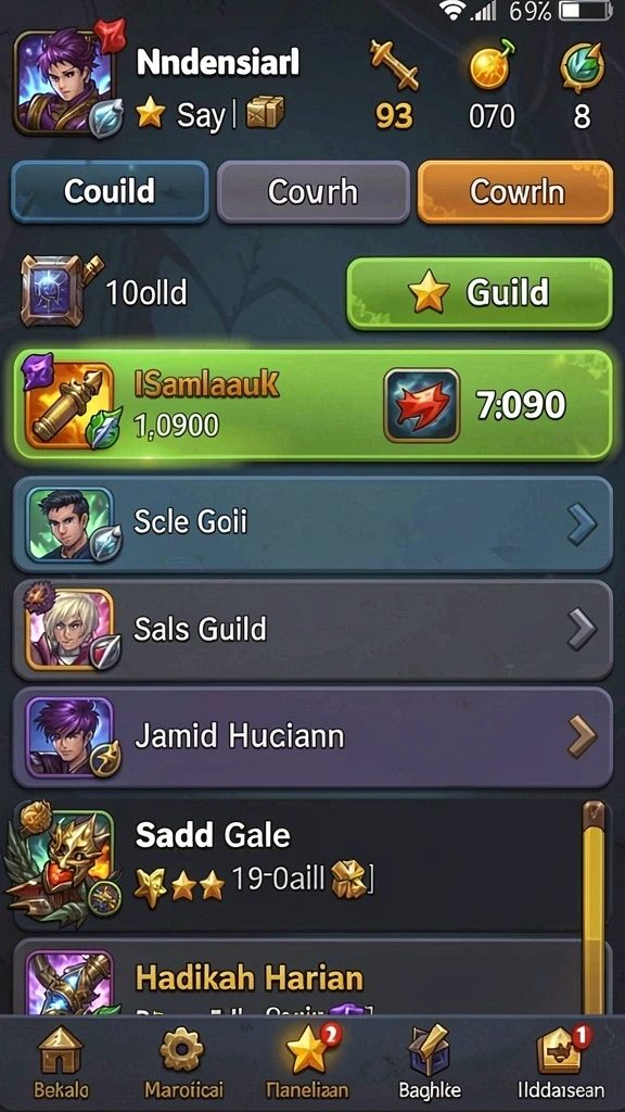 spingila - Tangkapan layar memperlihatkan aksi seru dalam game.